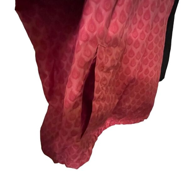 Grassroots California Men's Rose Themed Rain Jacket Size L Hooded Lightweight - Picture 5 of 12